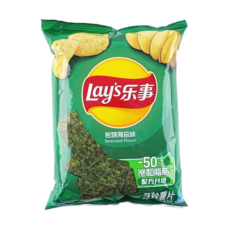 LAYS Potato Chips Seaweed Flavor 70g