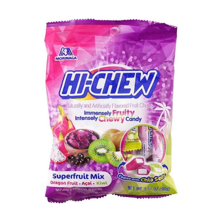 HI-CHEW Superfruits Mix Jelly Gummy Candy 90g