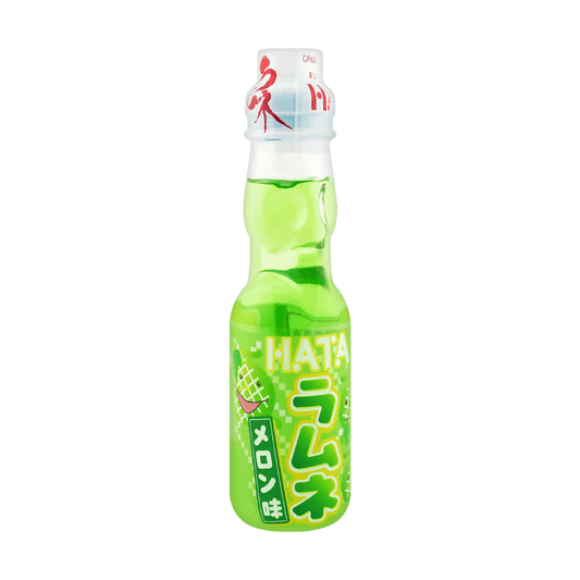 HATAKOSEN Ramune Soda - Cantaloupe Flavor, 6.76fl oz