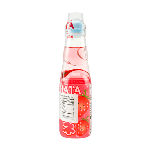 HATAKOSEN Ramune Soda - Strawberry Flavor, 6.76fl oz