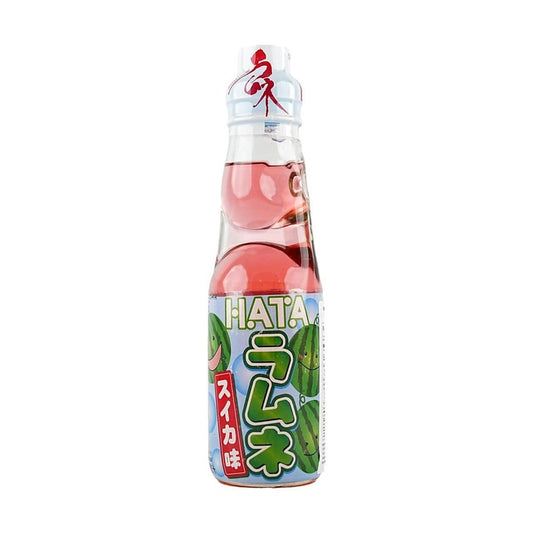 HATAKOSEN Ramune Soda - Watermelon Flavor, 6.76 fl oz