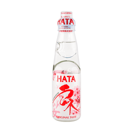 HATAKOSEN Ramune Soda - Cherry Flavor, 6.76fl oz