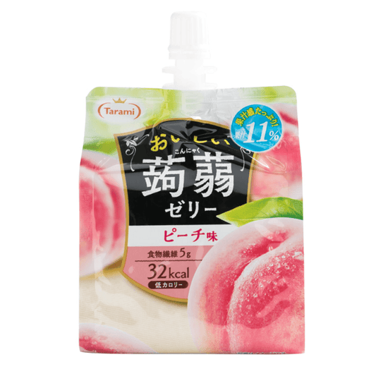 TARAMI Jelly Drink White Peach Flavor 150g