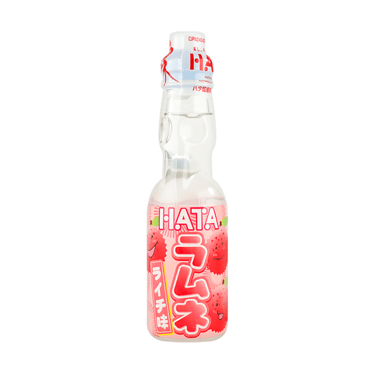 HATAKOSEN Ramune Soda - Lychee Flavor, 6.76fl oz