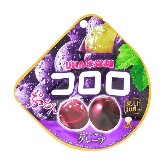 UHA Jelly Gummy Candy Kololo Grape 40g