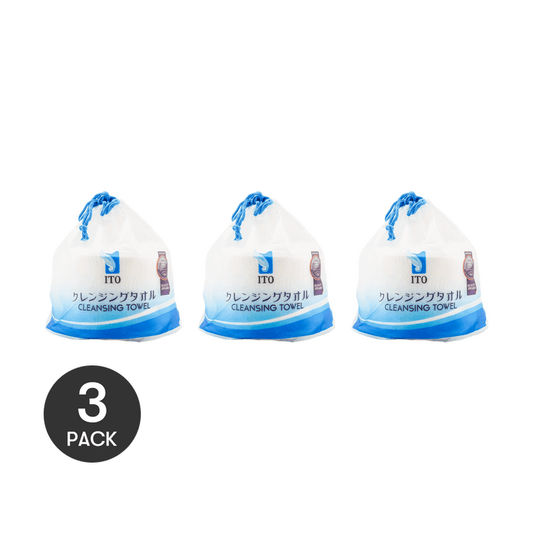 ITO Facial Cotton Cleansing Towel 250g 3 pack
