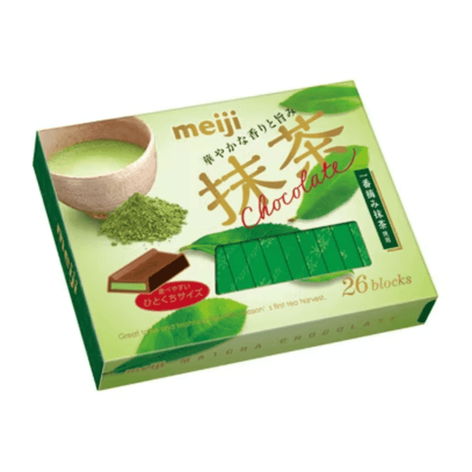 MEIJI Matcha Chocolate 26 pcs